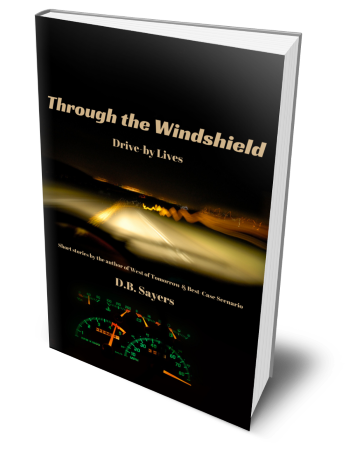 Cover of Through the Windshield an anthology of short stories