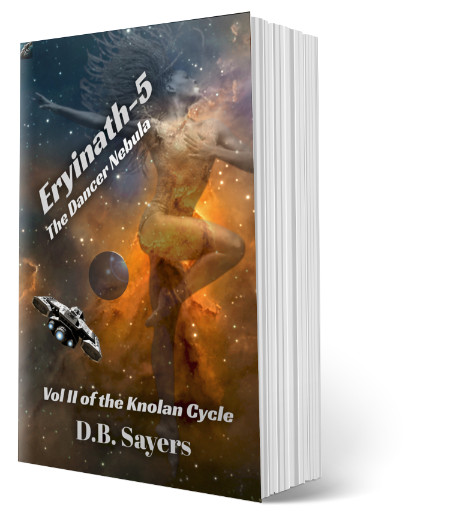 3D Book Cover of Eryinath-5, The Dancer Nebula, Vol. II of the Knolan Cycle